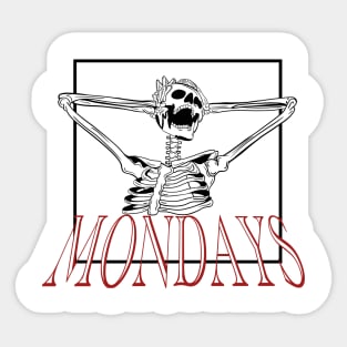 Mondays Sticker